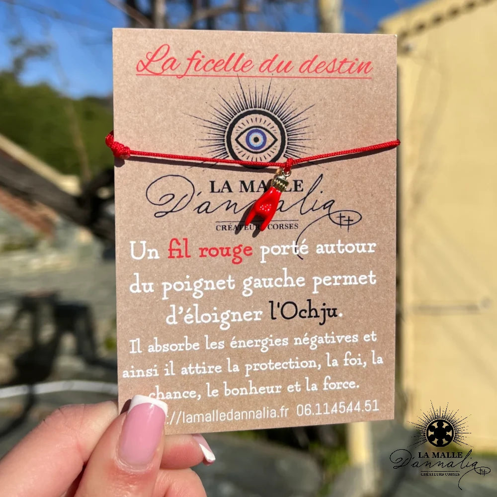 Collection cornes colorées porte-bonheur artisanat corse La Malle d'Annalia Bastia