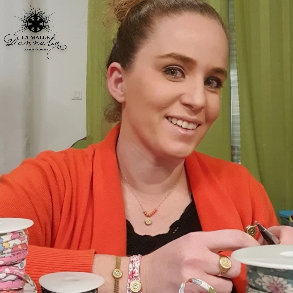 Anne-Laure Olivier créateurs bijoux artisanaux corses La Malle d'Annalia Bastia CorseNetInfos 2020