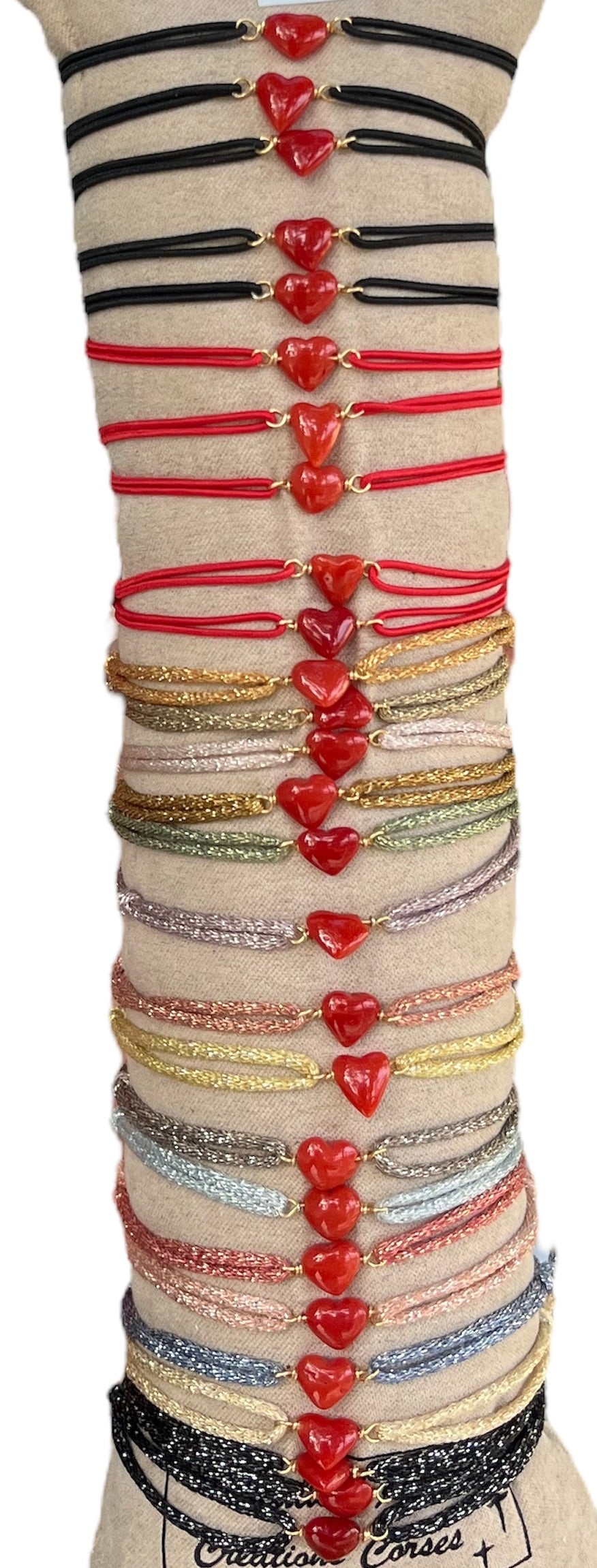 Collection Bracelets Enfants "Corail Rouge" porte bonheur