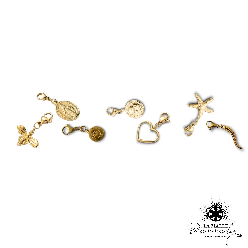 Collection de Charm's en Acier Inoxydable