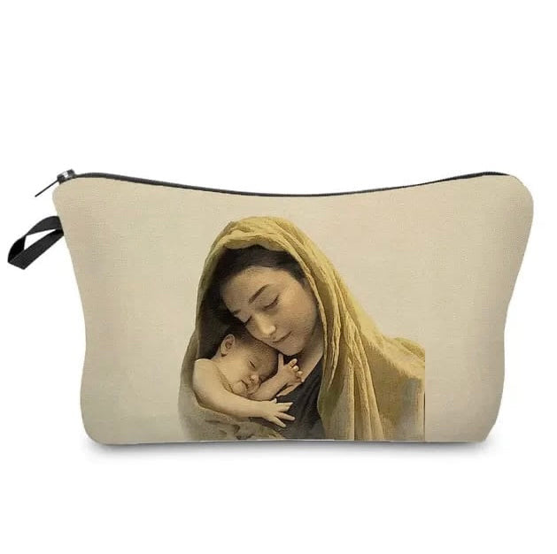 Pochette "Vierge à l'Enfant" : Symbole Religieux et Protection