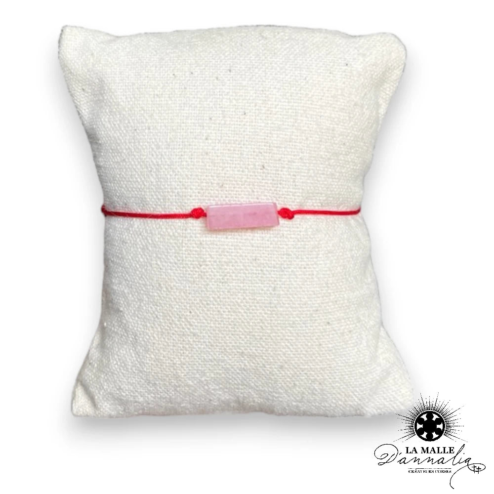 bijoux-bracelet-perle-quartz-rose-tube-lamalledannalia