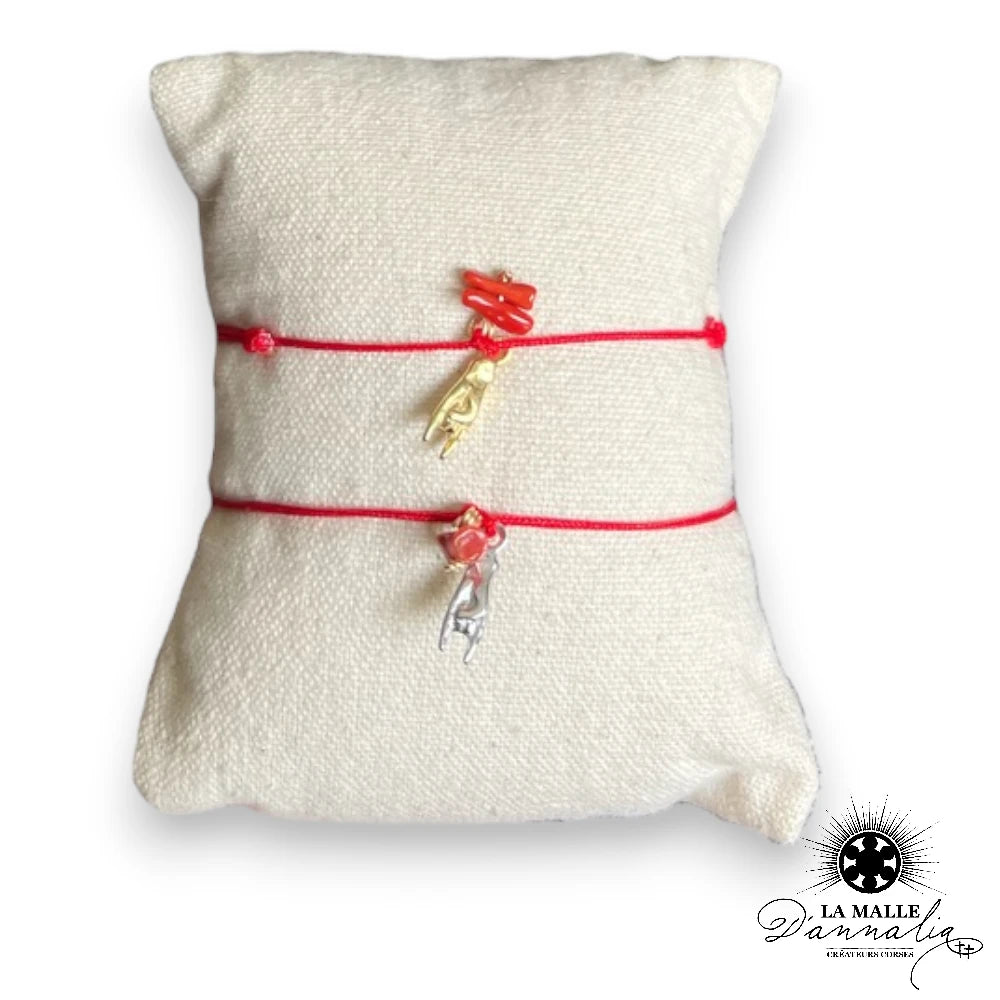 bijoux-corne-corail-dore-argent-fil-rouge-lamalledannalia