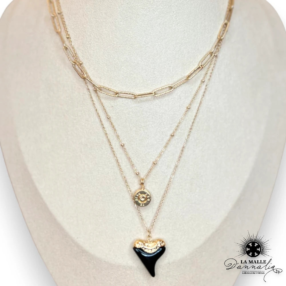 bijou dent et douille en acier inoxydable lamalledannalia