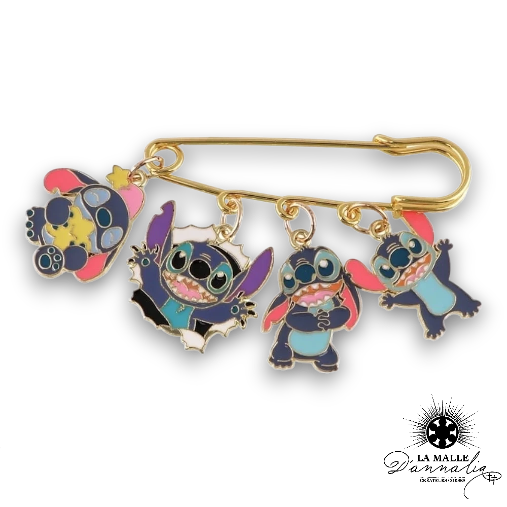broche bijou dessin anime enfant lamalledannalia