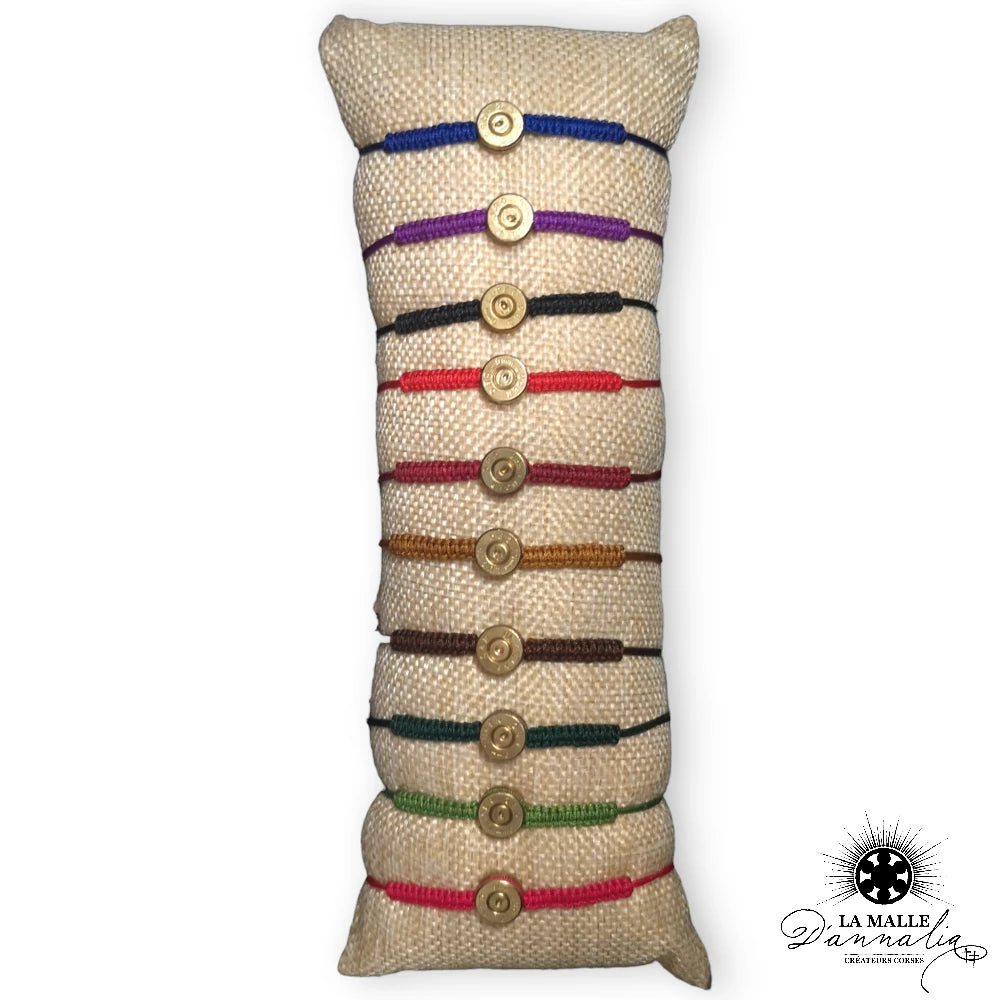 bracelet cordon balle fait main creation corse couleur lamalledannalia