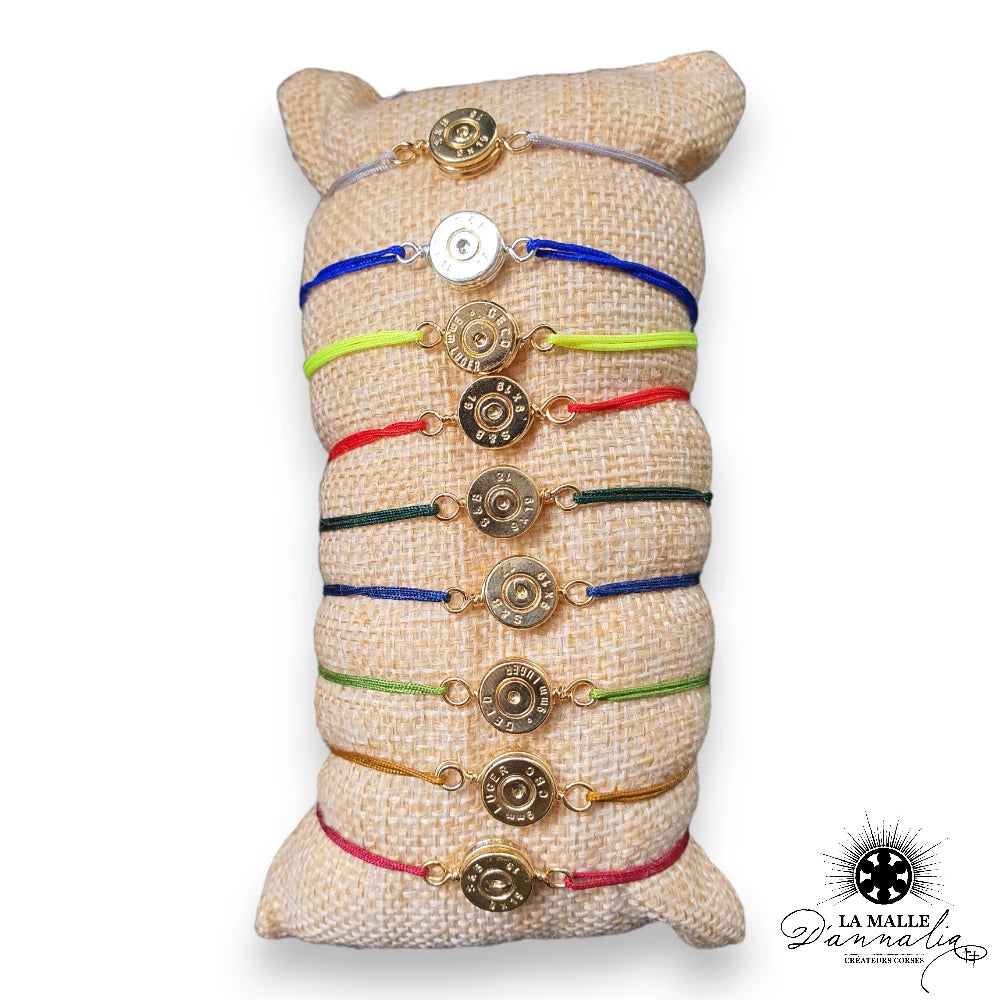 bracelet cordon douille createur corse lamalledannalia