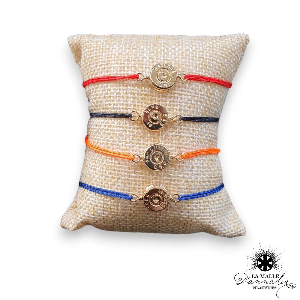 bracelet cordon douille fait main corse lamalledannalia
