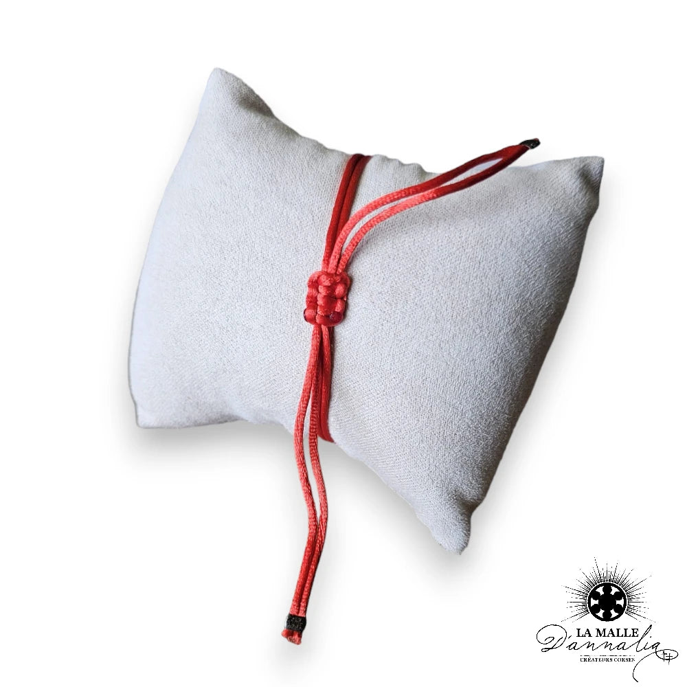 Bracelet homme tressé Douille Percutée Laiton et Corde