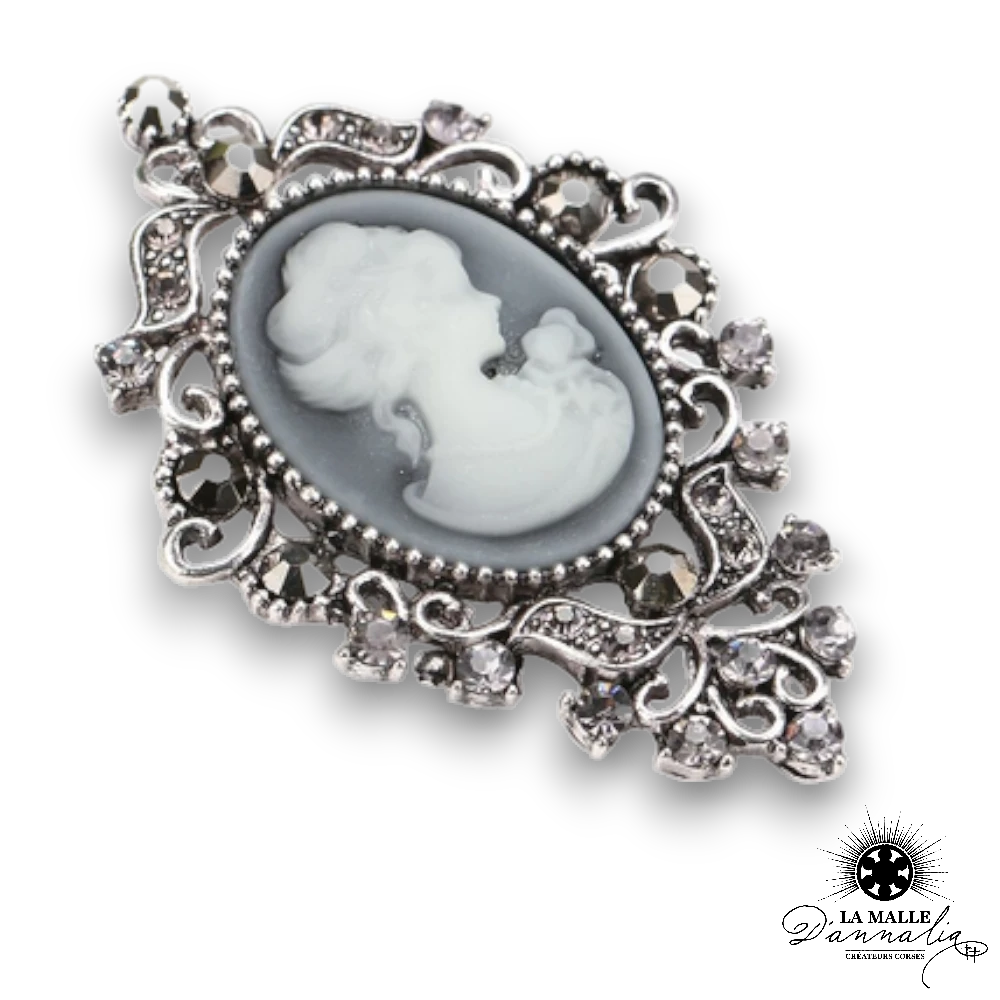 broche bijou argent lamalledannalia