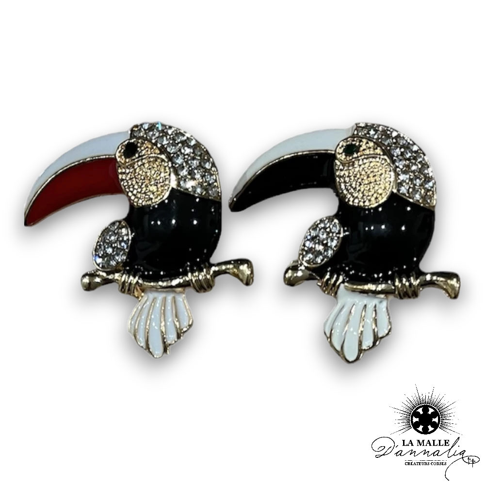 broche bijou pelican lamalledannalia