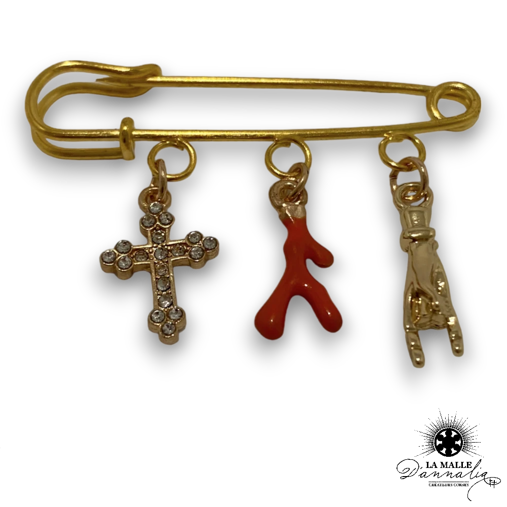 broche porte bonheur lamalledannalia