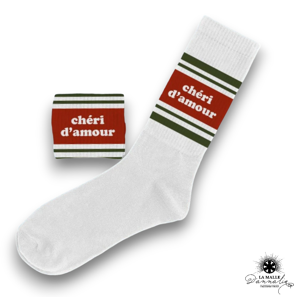 chaussette-homme-cheri-amour-rouge-lamalledannalia