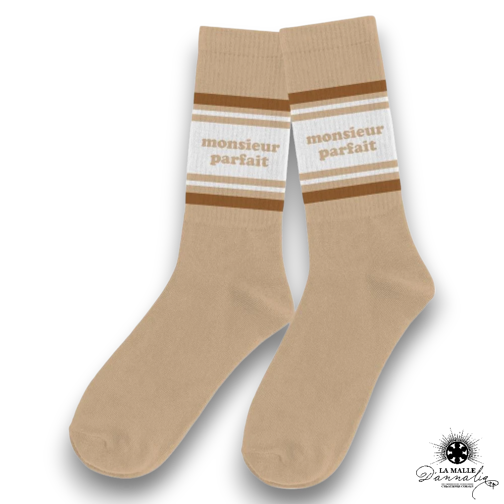 chaussette homme monsieur parfait lamalledannalia