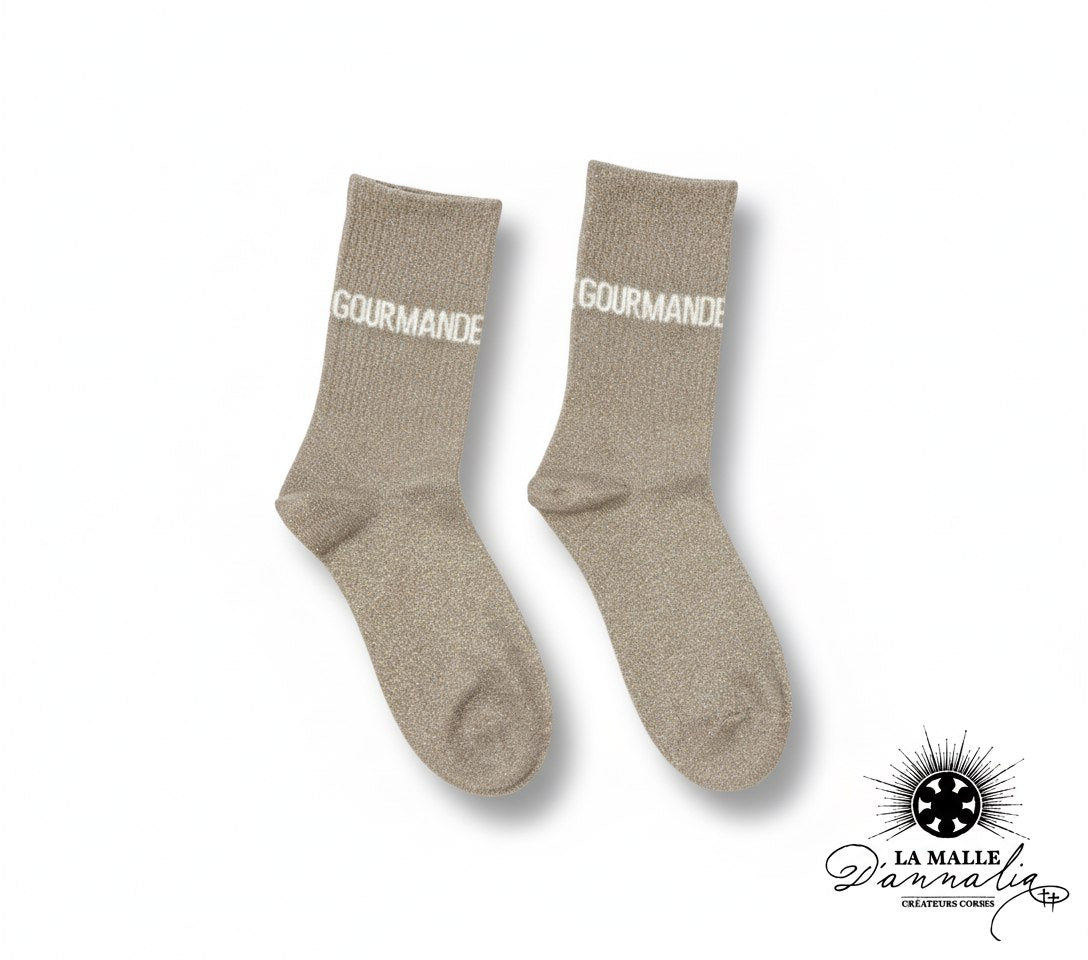 chaussettes-beige-taupe-lurex-scintillant-gourmande-la-malle-dannalia-createurs-corses