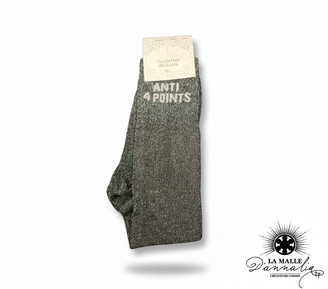 chaussettes-grises-noir-cavaliere-paillettes-altitude-etiquette-point-lamalledannalia