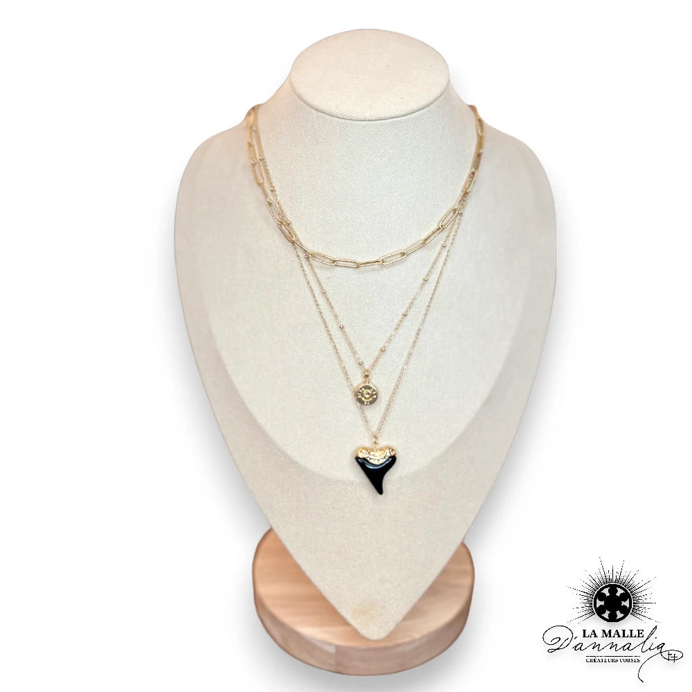 collier en acier inoxydable lamalledannalia