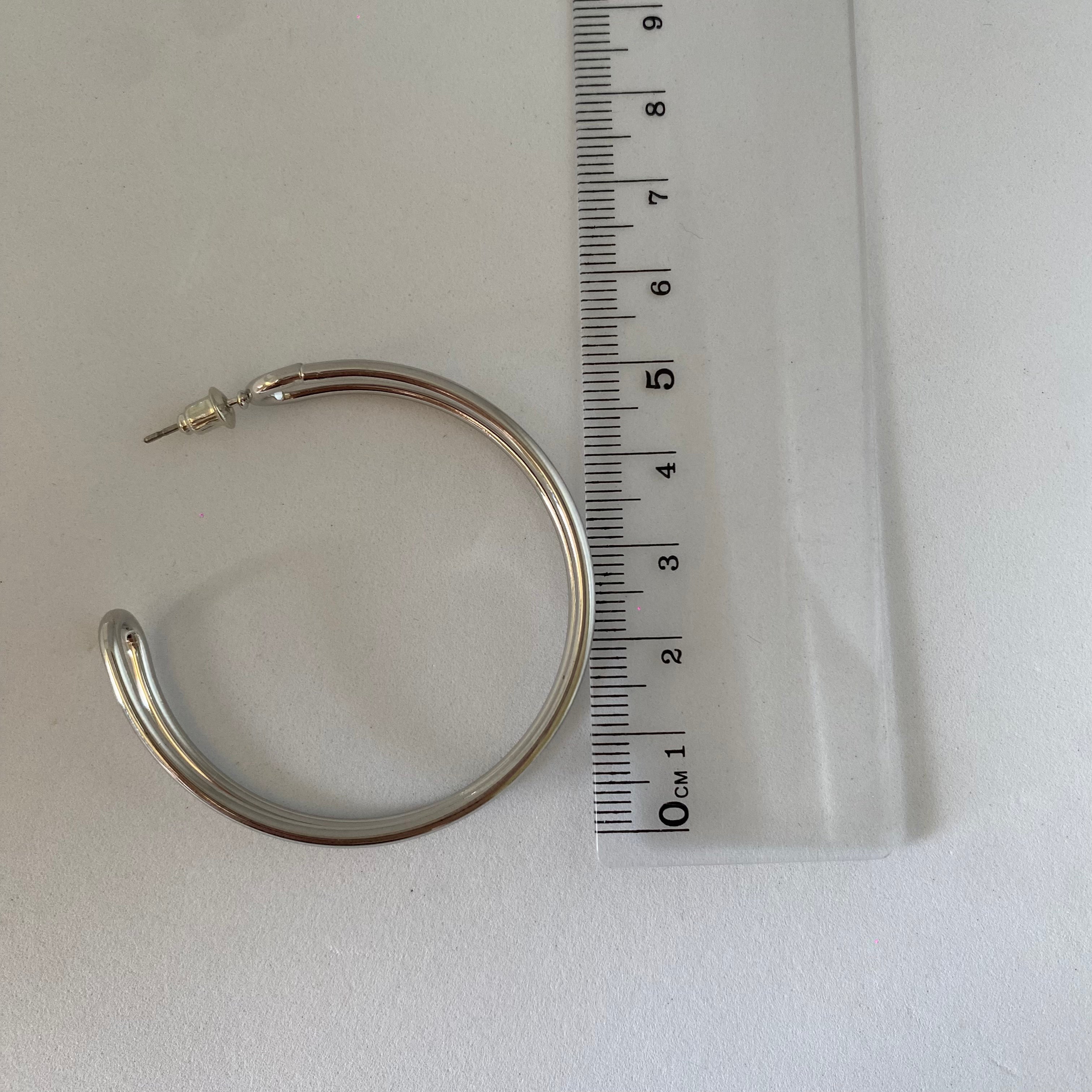 Créoles legeres acier inoxydable