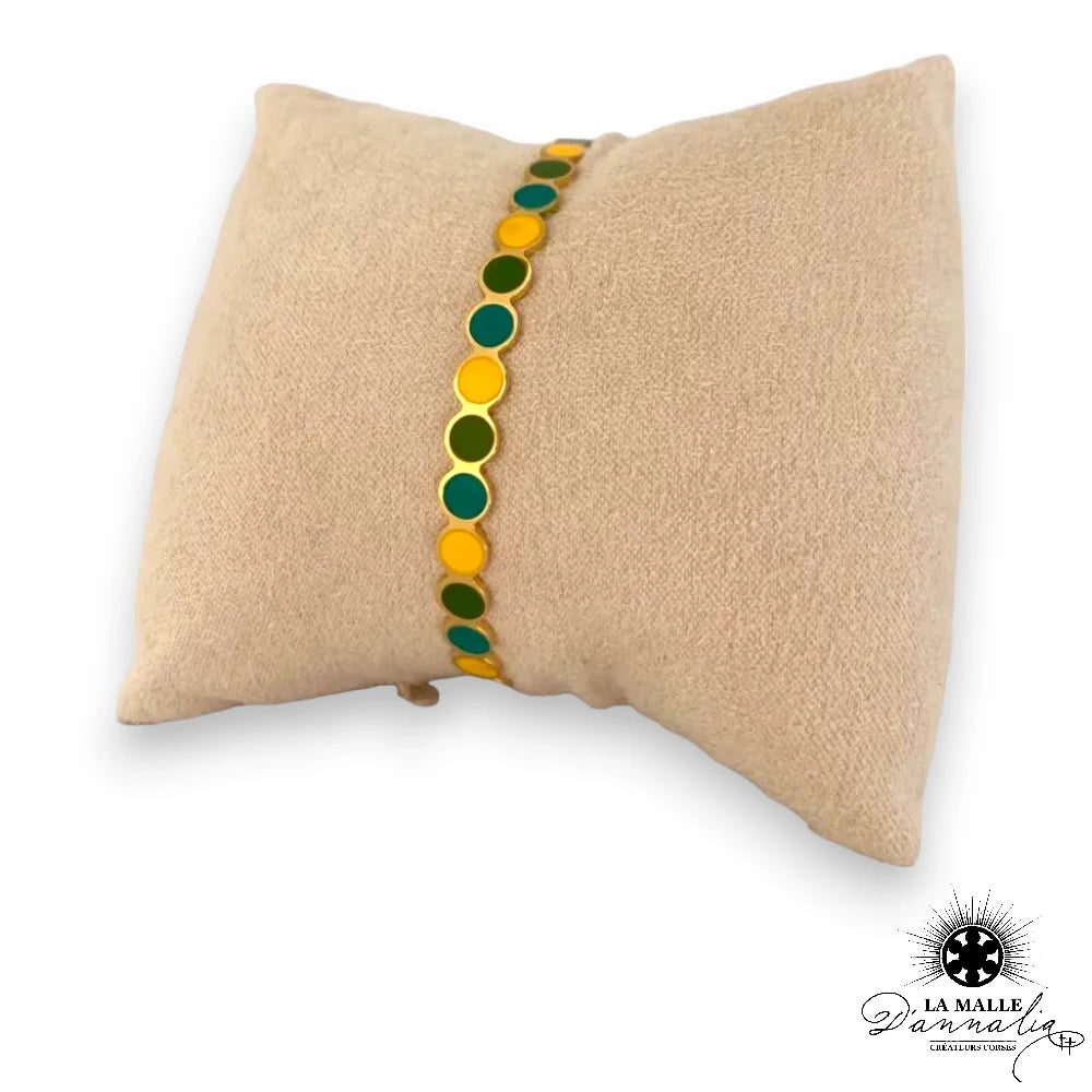 jonc acier inoxydable couleur lamalledannalia