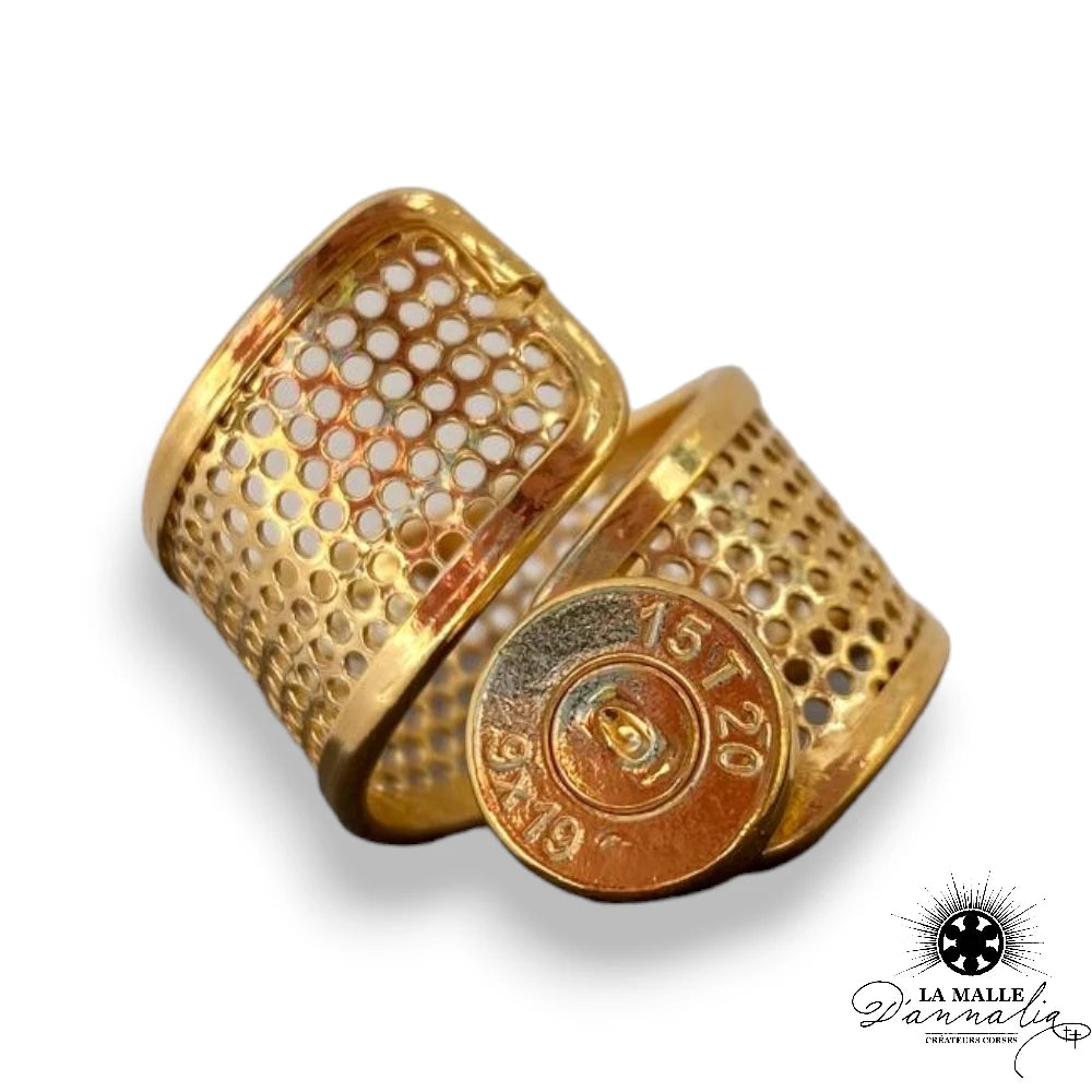 lamalledannalia-Bague-spirale-trou-plaque-or-douille-createur
