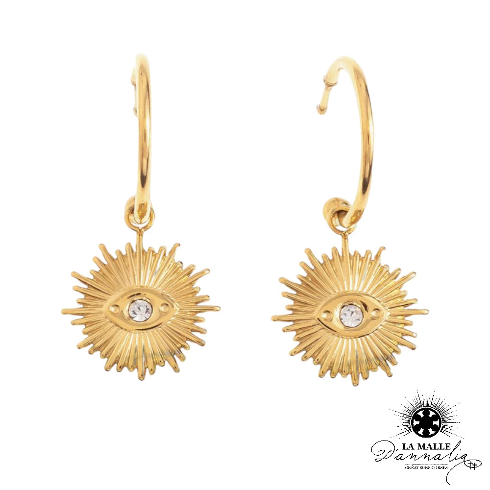 lamalledannalia-Boucles-oreilles-oeil-acierinoxydable-strass-oeil-soleil