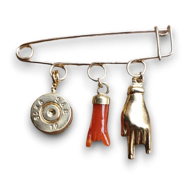 lamalledannalia-Broche-corail-argent-corse-mediterranee-douille-plaque-or