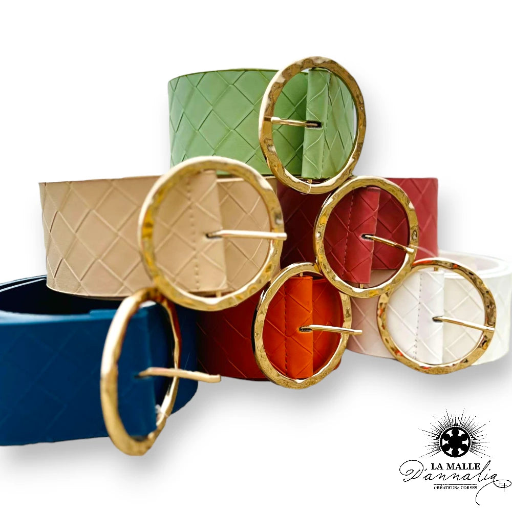 lamalledannalia-Ceinture-large-Coloree-Gros-Ceinturon