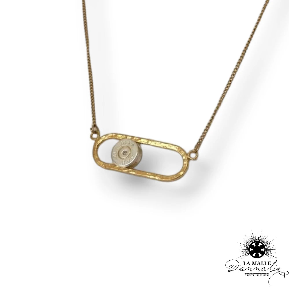 lamalledannalia-Collier-Douille-Dore-plaque-argent-corse-createur