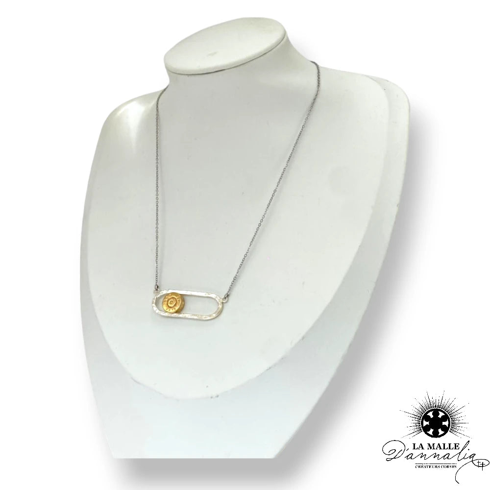 lamalledannalia-Collier-Douille-Dore-plaque-argent-or-corse-createur