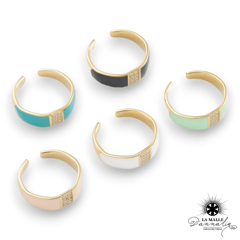 lamalledannalia-bijou-bague-acier-inoxydable-dore-raisine-strass-noir-vert-blanc-rose