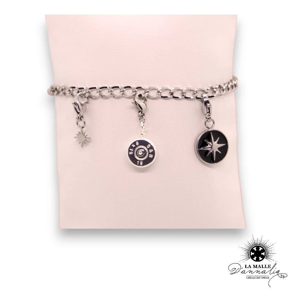 lamalledannalia-bijou-bracelet-acier-inoxydable-breloque-etoile-charms-douille