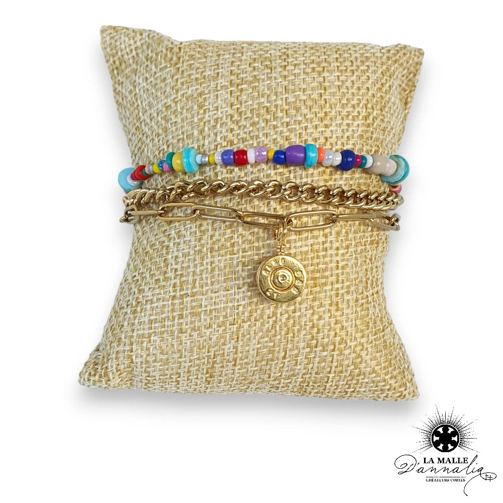 lamalledannalia-bijou-bracelet-acier-inoxydable-perle-colore