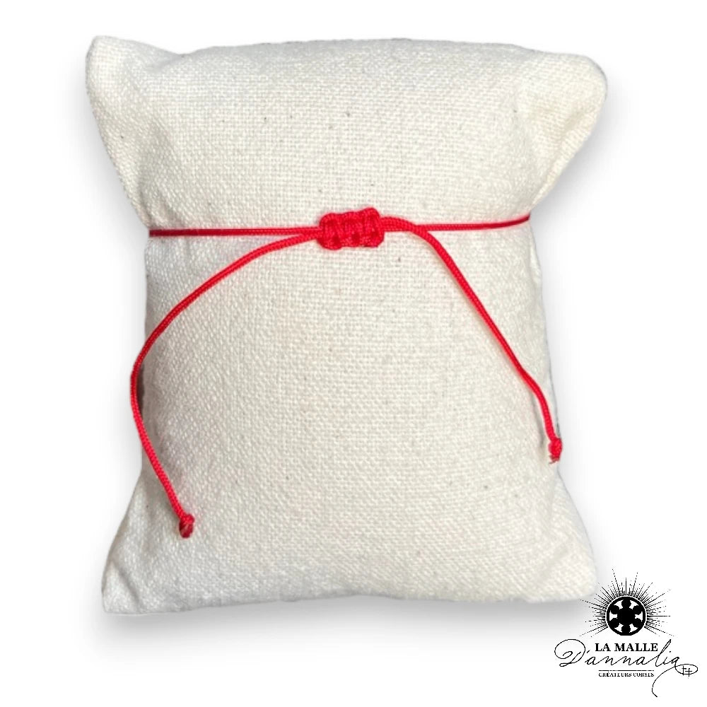Bracelet Perle de Jade : Fil Rouge Porte-Bonheur Corse