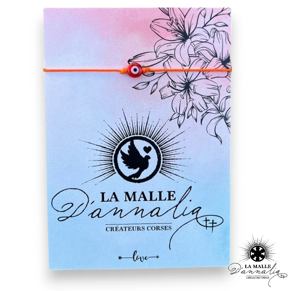 lamalledannalia-bijou-bracelet-oeil-colore-protection-chance-oeil-oghju-orange