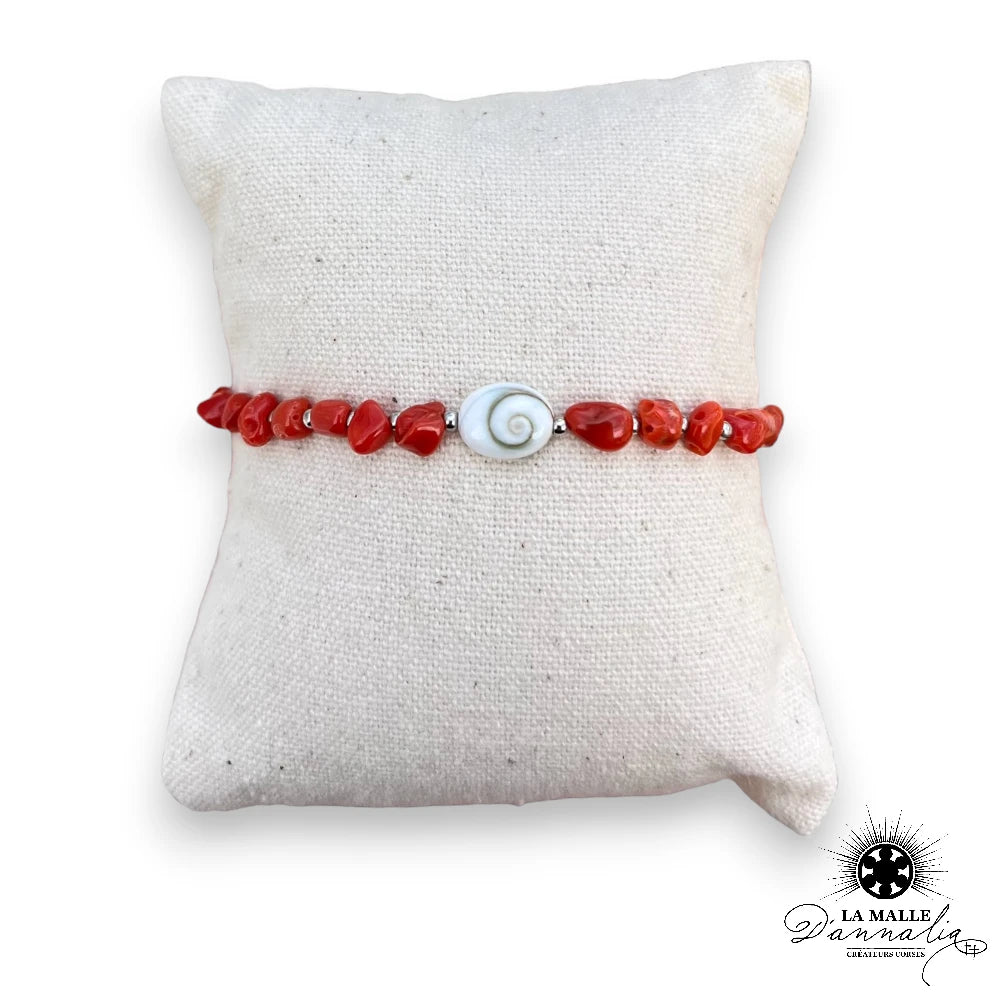 lamalledannalia-bijou-bracelet-oeil-de-saint-lucie-corail-argent