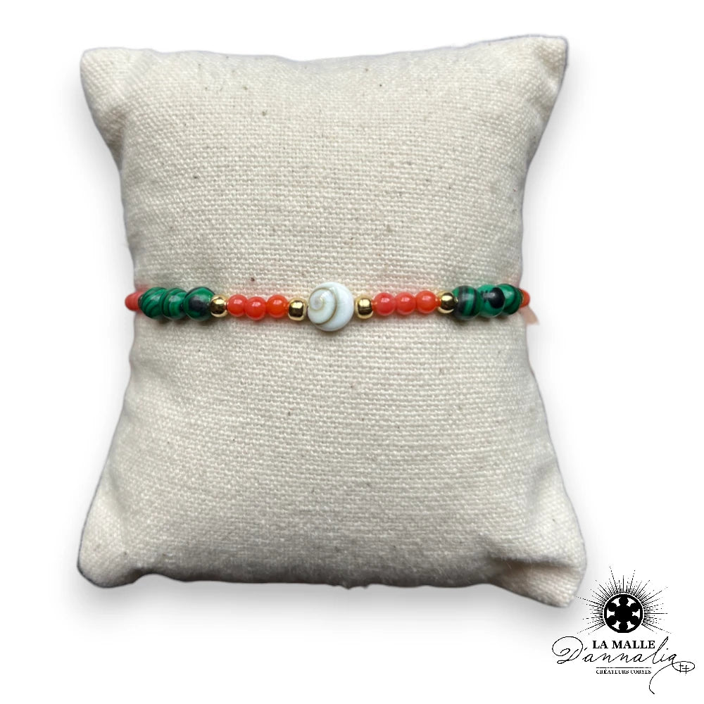 lamalledannalia-bijou-bracelet-oeil-de-saint-lucie-corail-dore-malachite-perle-acier-inoxydable