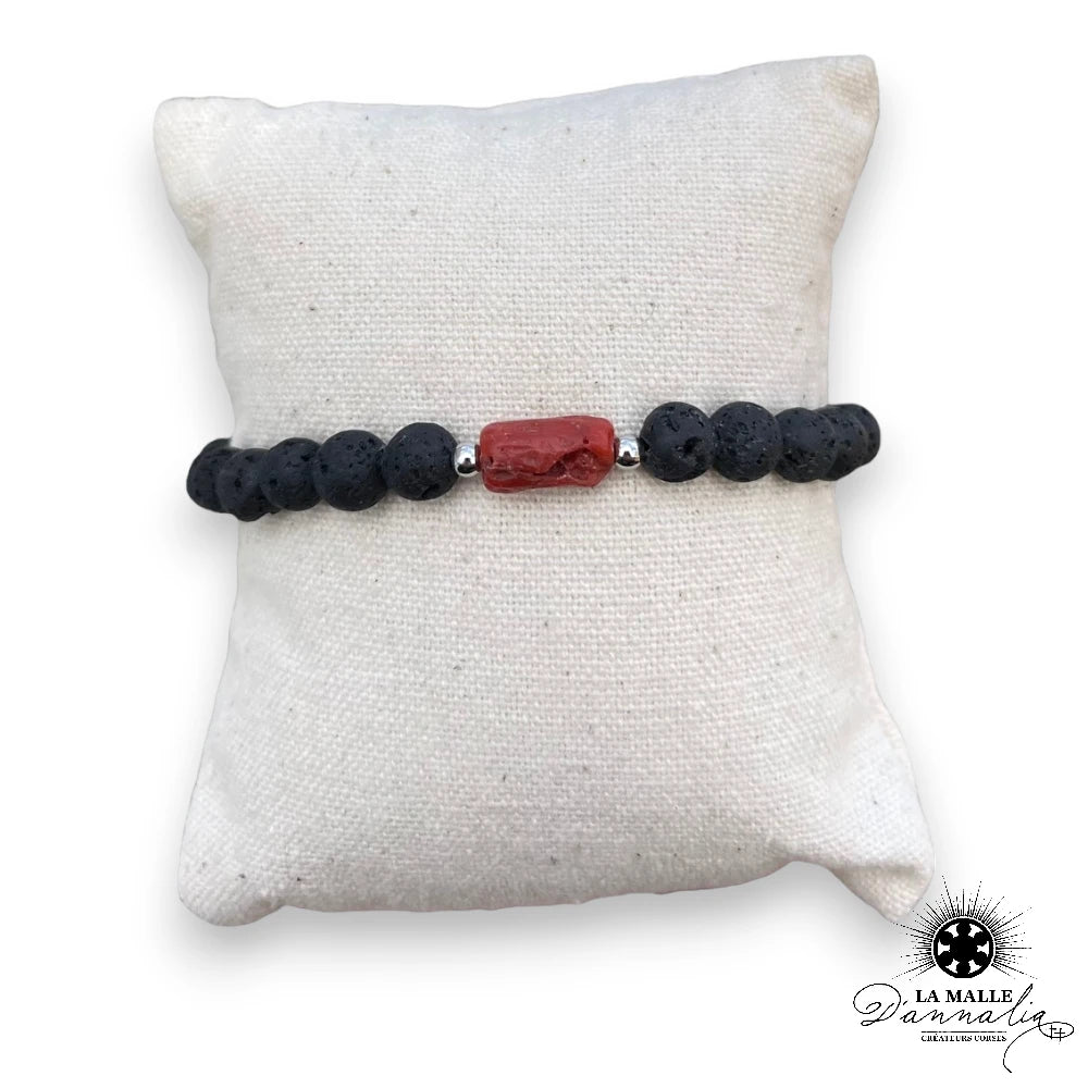 lamalledannalia-bijou-bracelet-oeil-de-saint-lucie-corail-perle-acier-inoxydable-perle-de-lave-argent