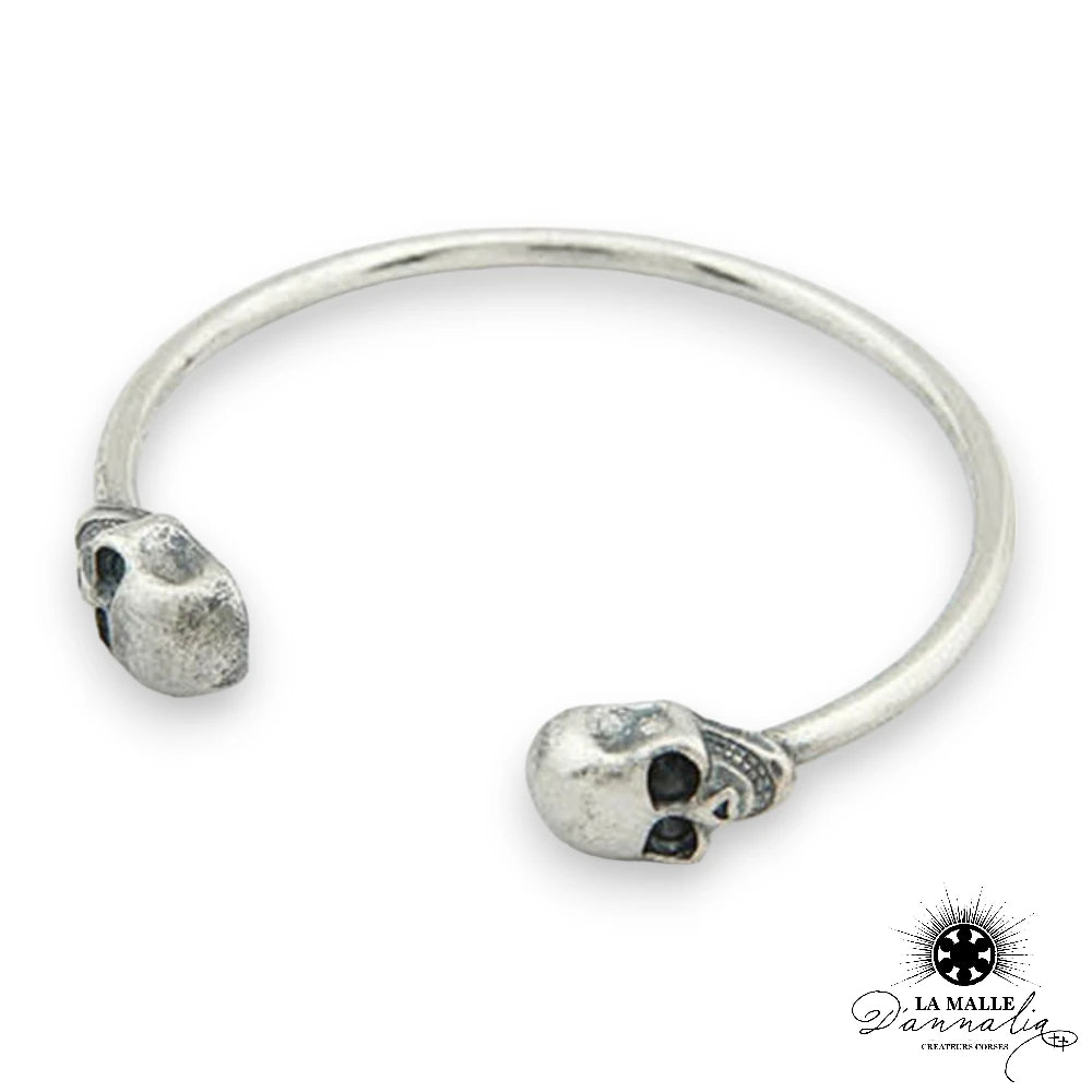 tête de mort bracelet lamalledannalia