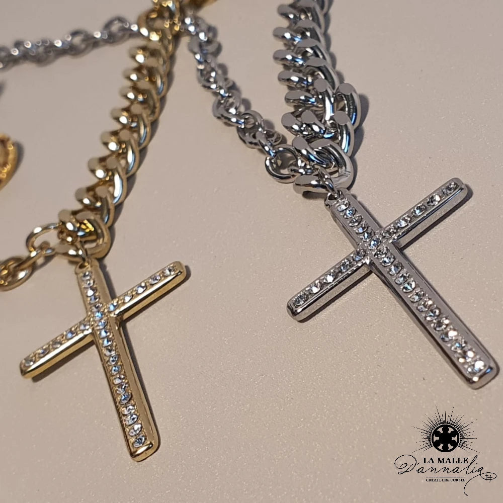 lamalledannalia-bijou-collier-croixstrass-acier-inoxydable