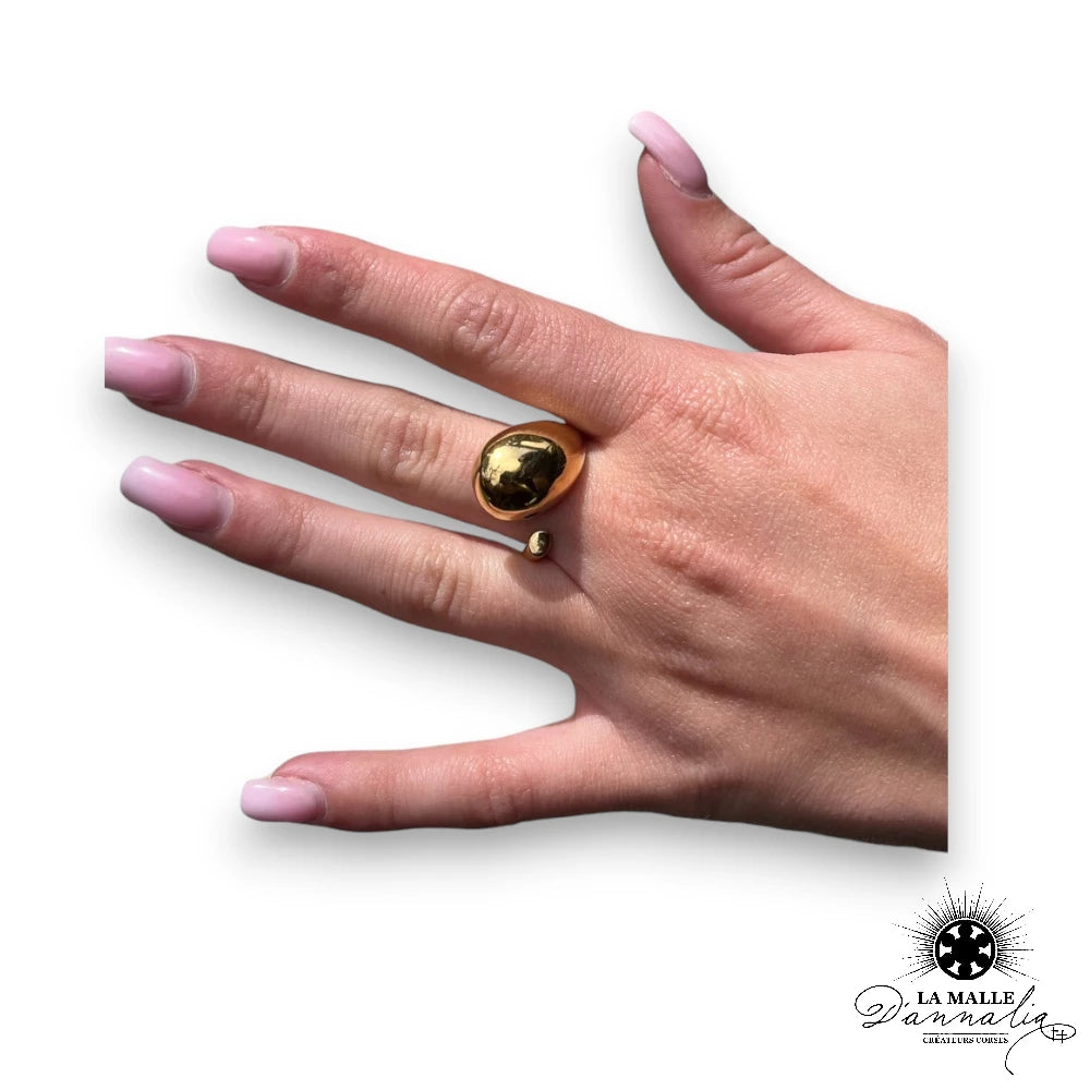 lamalledannalia-bijou-fantaisie-acier-inoxydable-bague-dore-bague-ouverte-bague-goutte