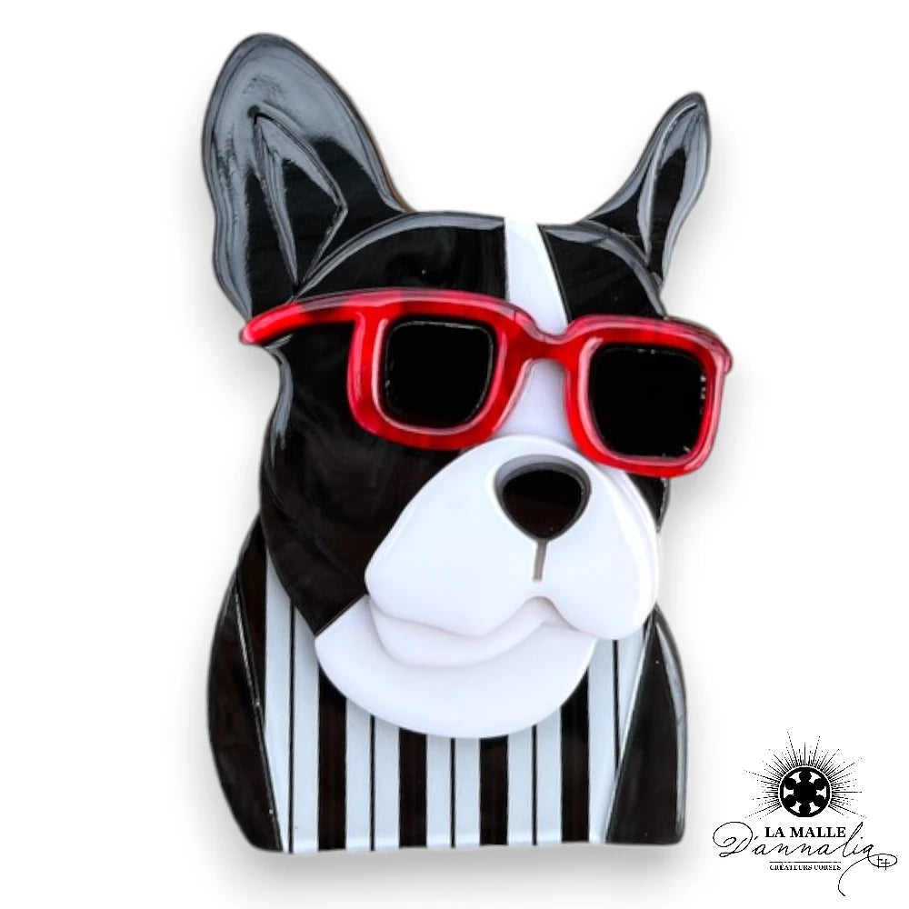 lamalledannalia-bijou-fantaisie-broche-dessin-anime-strass-chien-noir
