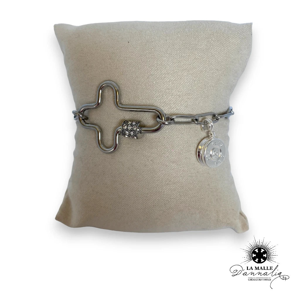 lamalledannalia-bijoux-bracelet-douille-9mm-acier-inoxydable-croix-strass