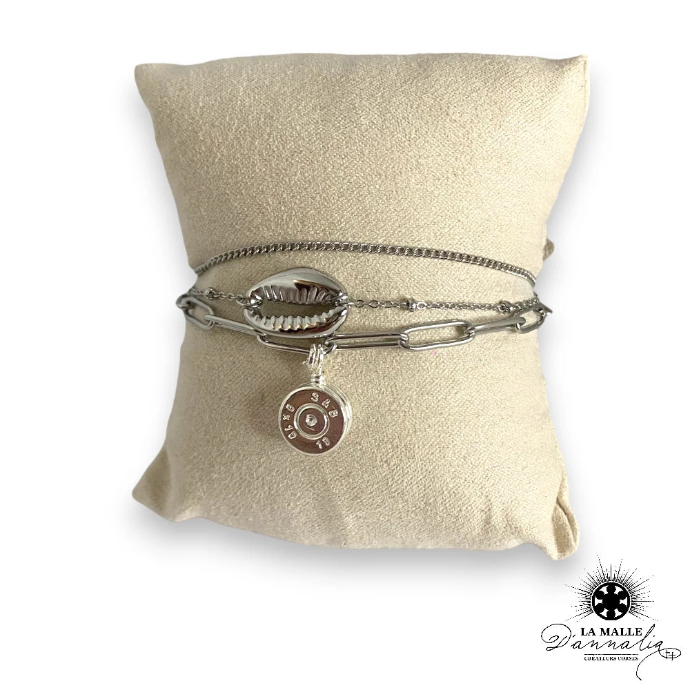 lamalledannalia-bijoux-bracelet-douille-acier-inoxydable-cauri-argent
