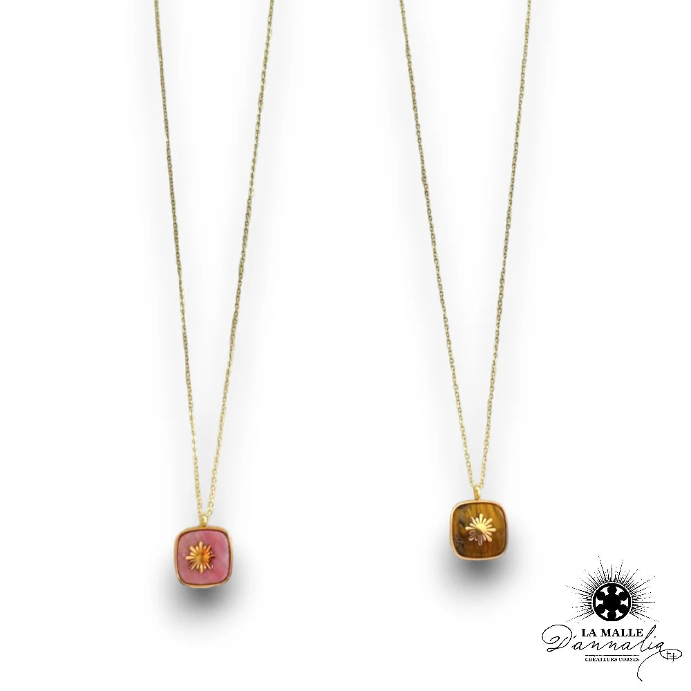 lamalledannalia-bijoux-collier-rose-etoile-acier-inoxydable-dore