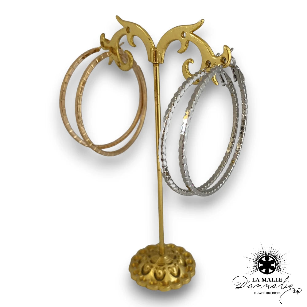 lamalledannalia-bijoux-creole-boucle-dore-fine-acier-inoxydable-resistant-argent