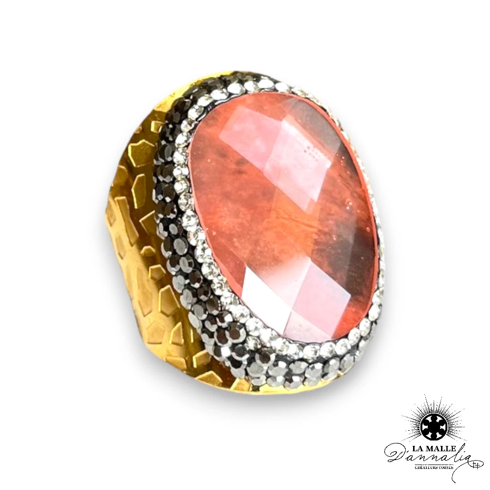 lamalledannalia-bijoux-fantaisie-acierinoxydable-baguedore-BagueOcre-BaguePierre-Strass
