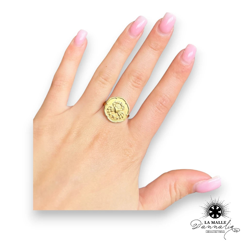 lamalledannalia-bijoux-fantaisie-acierinoxydable-baguedore-astrologie-bagueastro-baguecancerdore