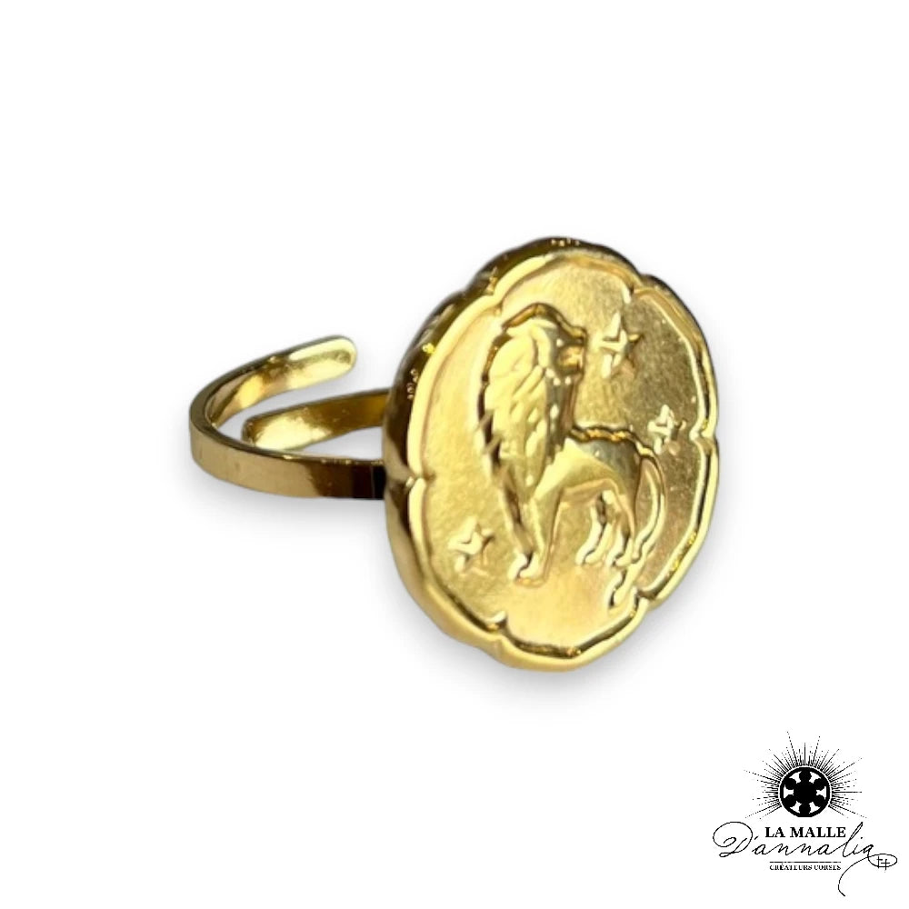 lamalledannalia-bijoux-fantaisie-acierinoxydable-baguedore-astrologie-bagueastro-baguelion