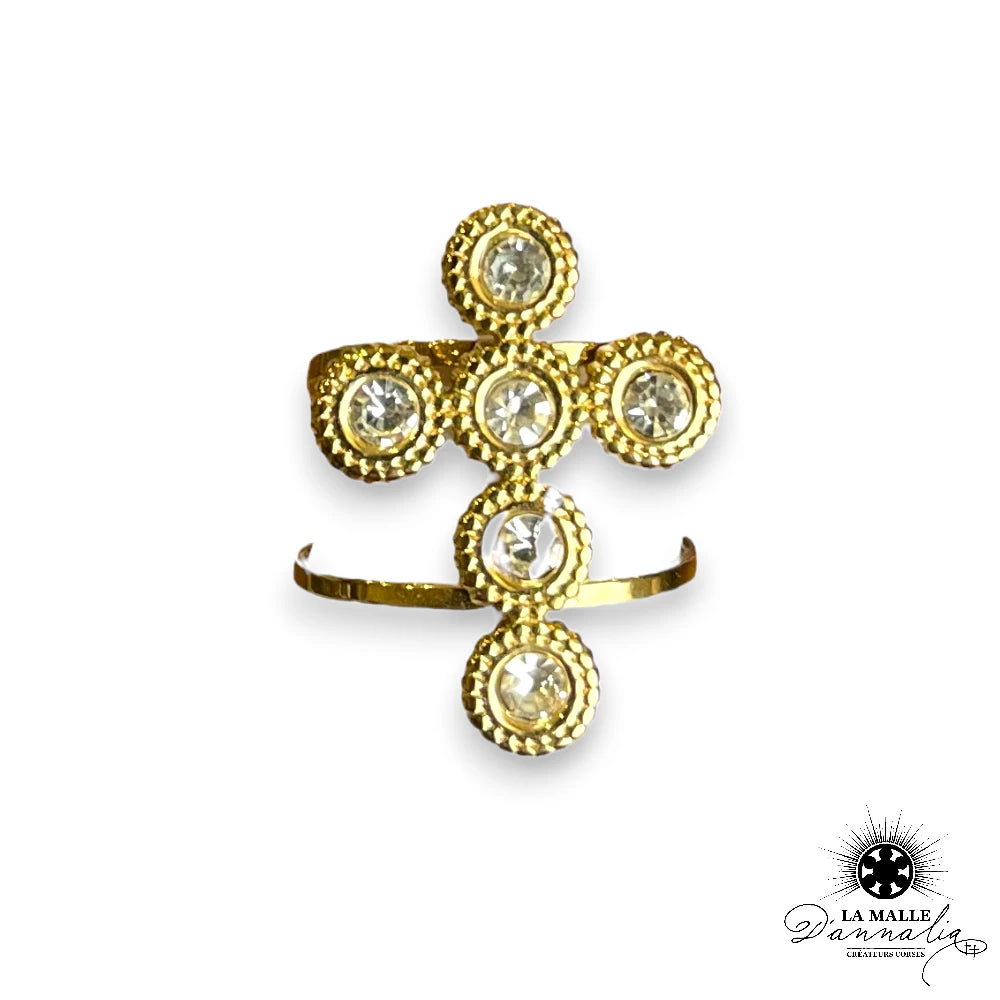 lamalledannalia-bijoux-fantaisie-strass-acierinoxydable-bague-baguereglable-croix-baguecroix-religieux