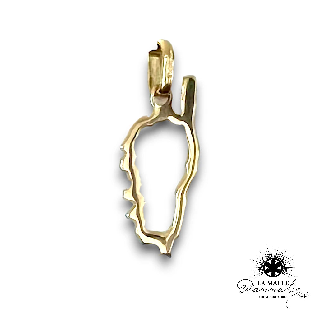 Pendentif Petite Corse Or 750/1000